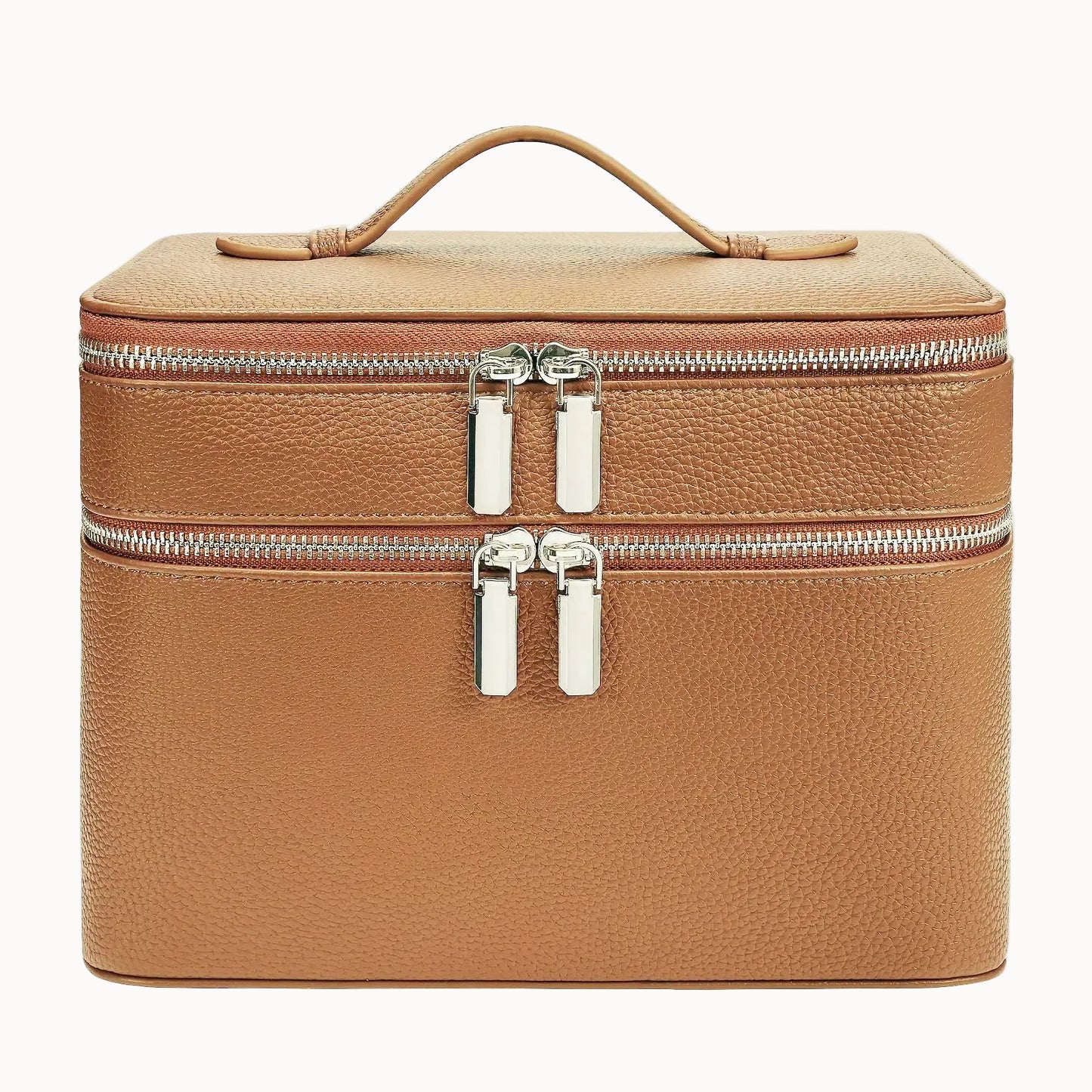 Double-Layer PU Makeup & Cosmetic Bag