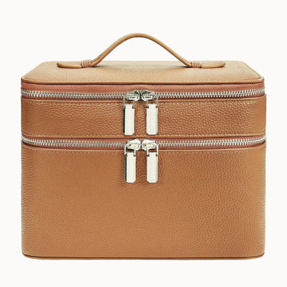 Double-Layer PU Makeup & Cosmetic Bag