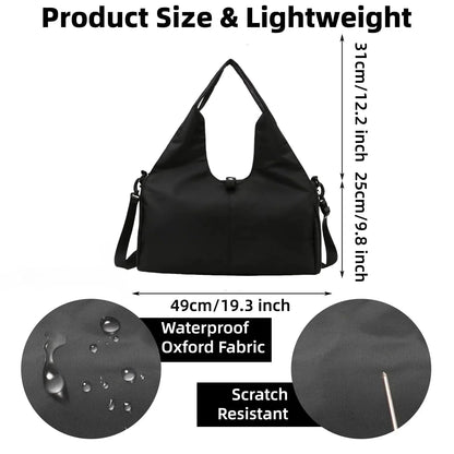 Yoga & Gym Bag with Shoe Compartment