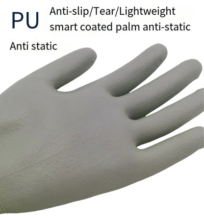 Lightweight Safety Gloves 10 Pack | S/M/L/XL