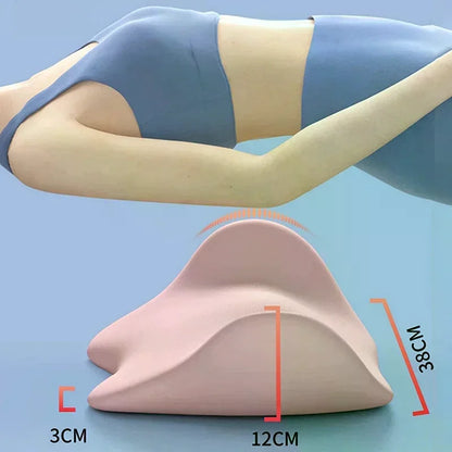 Memory Cotton Lumbar Support Pillow – Ergonomic Back & Waist Cushion for Sleep