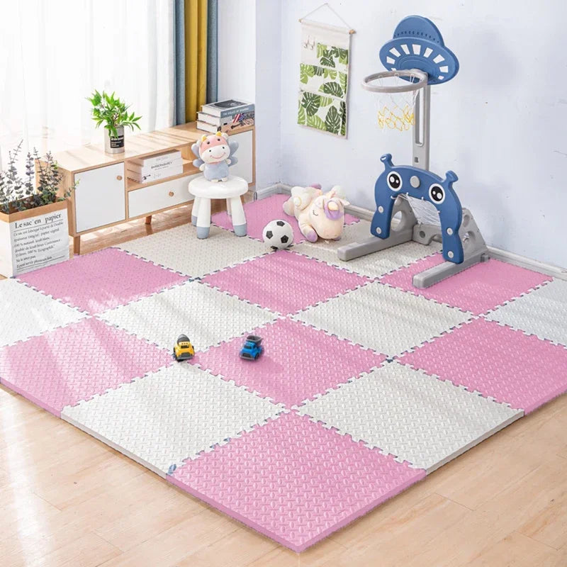 EVA Foam Interlocking Floor Mat Tiles – 30x30cm, Non-Slip