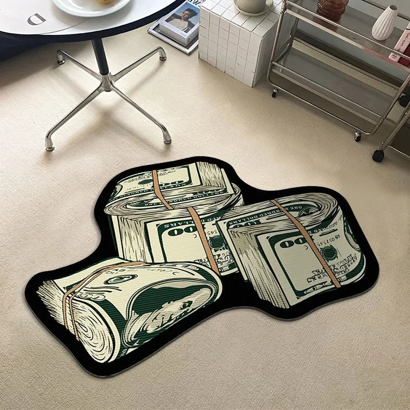 Money Stack Rug – Cash Bundle Floor Mat