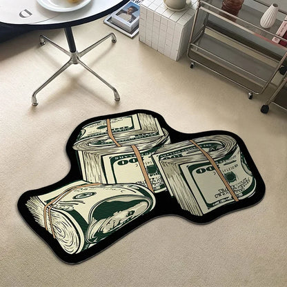 Money Stack Rug – Cash Bundle Floor Mat