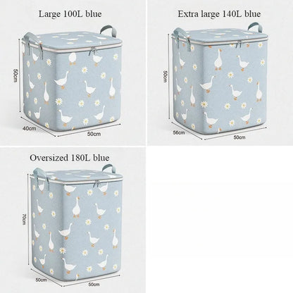 Large Foldable Storage Bag for Quilts, Clothes & Moving
