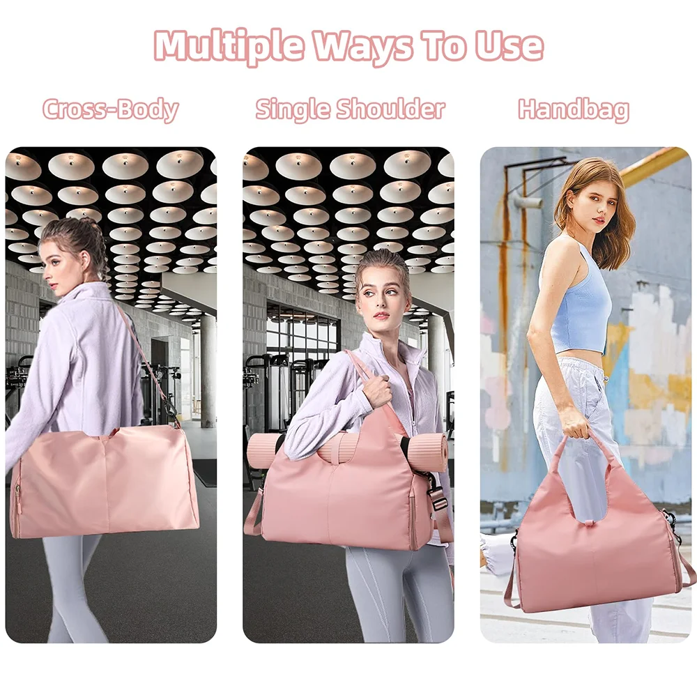 Yoga & Gym Bag with Shoe Compartment