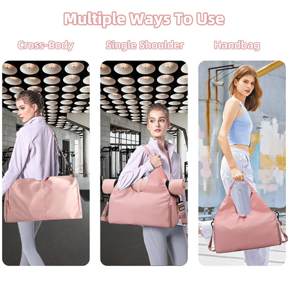 Yoga & Gym Bag with Shoe Compartment