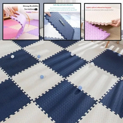 EVA Foam Interlocking Floor Mat Tiles – 30x30cm, Non-Slip