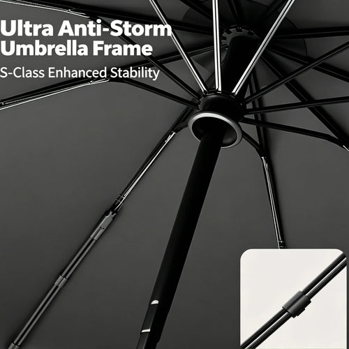 Windproof Auto Open & Close Compact Umbrella