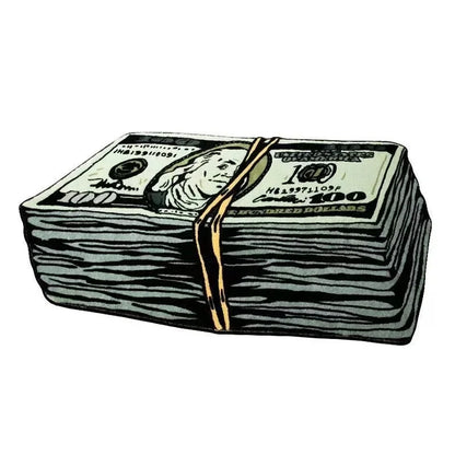 Money Stack Rug – Cash Bundle Floor Mat