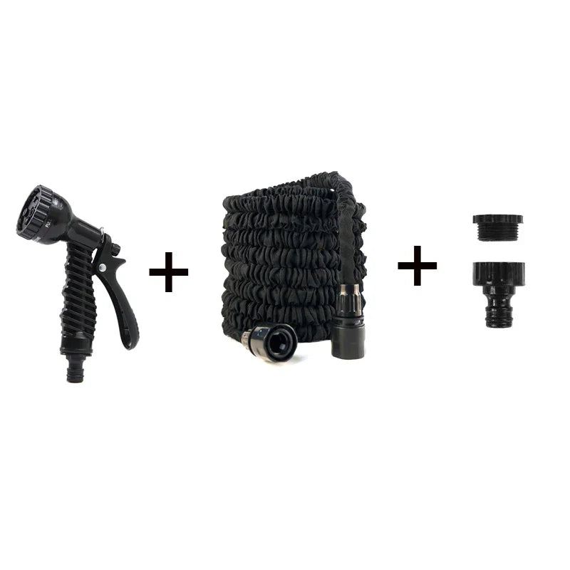 Expandable Hose Set + High Pressure Spray Nozzle