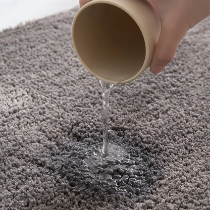 Fluffy Non-Slip Bathroom Mat – Absorbent Shaggy Rug for Bath, Shower & Entrance