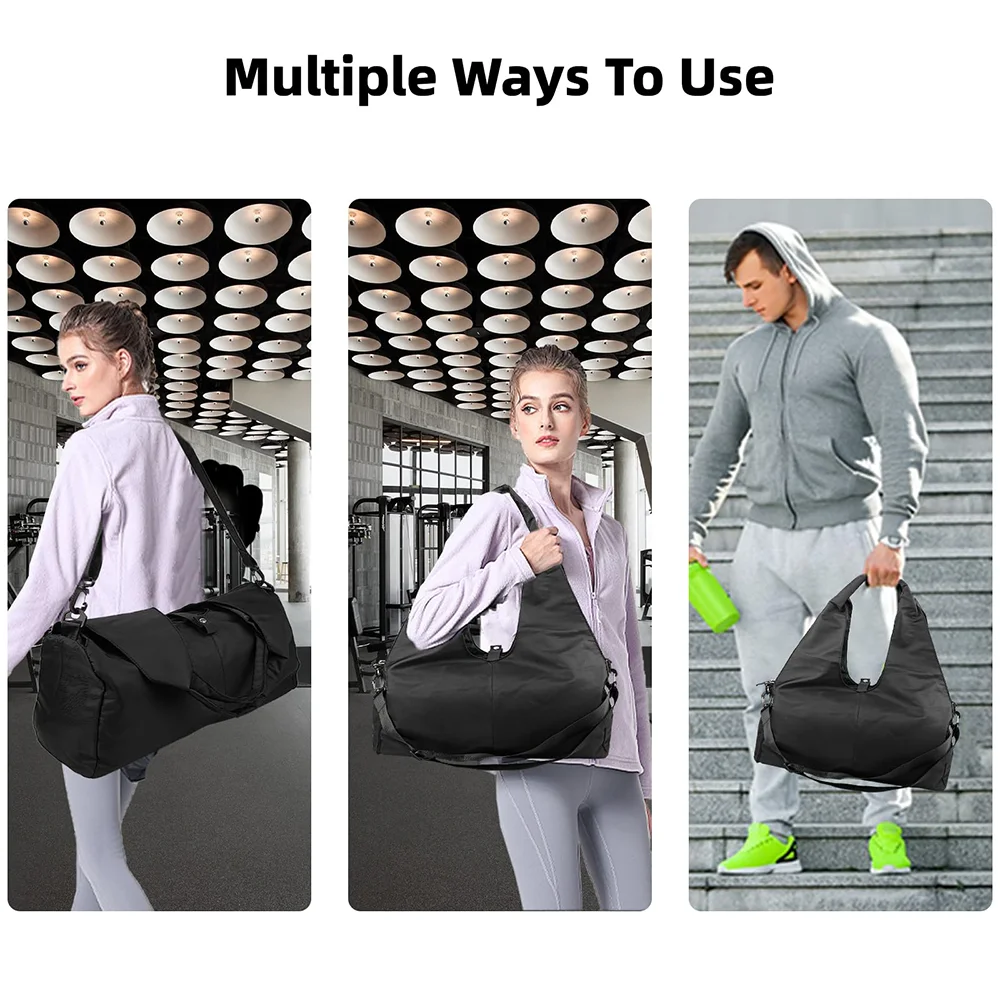 Yoga & Gym Bag with Shoe Compartment