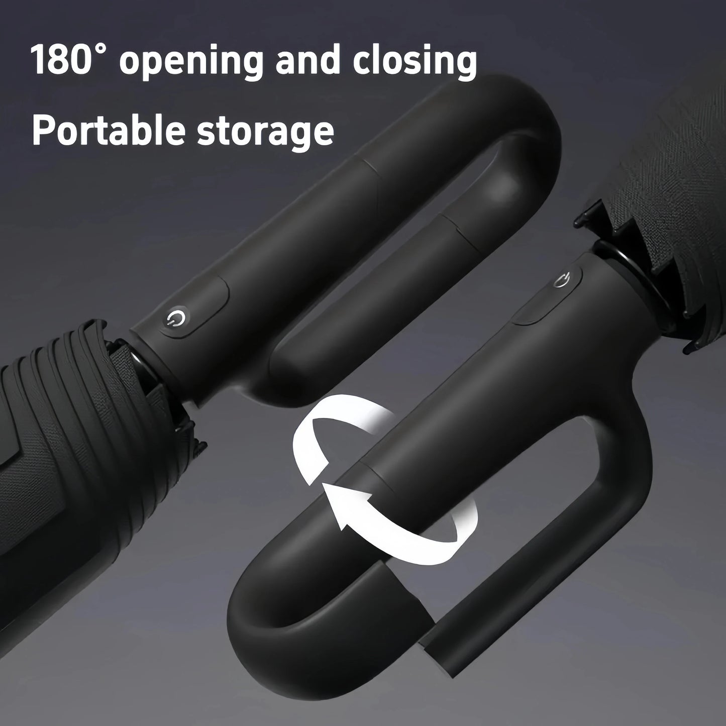 Windproof Auto Open & Close Compact Umbrella