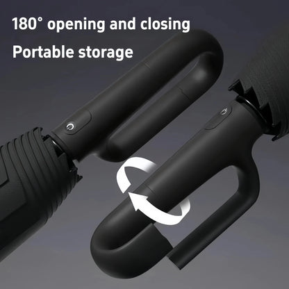 Windproof Auto Open & Close Compact Umbrella