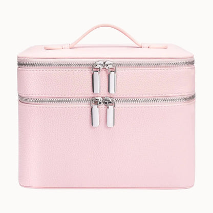 Double-Layer PU Makeup & Cosmetic Bag