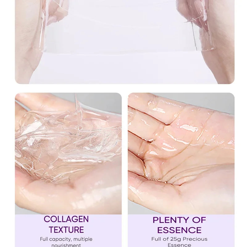 Collagen Anti-Wrinkle Facial Sheet Mask – Hydrating & Brightening