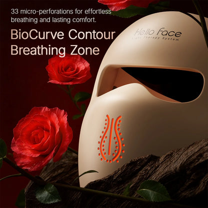 LED Light Therapy Face Mask – 311 LEDs, 4 Modes