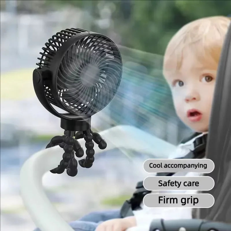 Portable USB Fan - Rechargeble