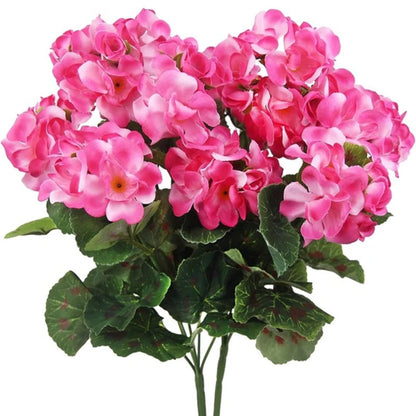 Artificial Begonia Flower Stem – Faux Floral for Home & Event Décor