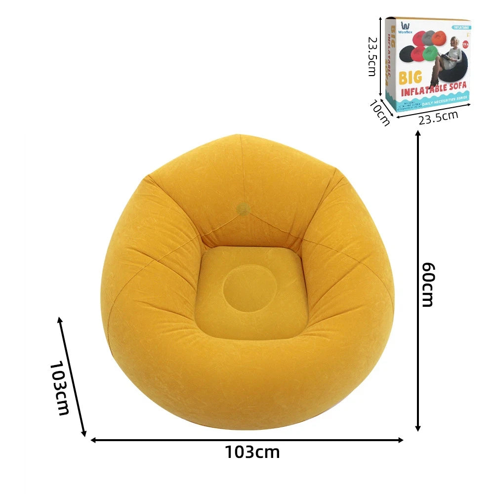 Portable Inflatable Sofa – Indoor & Outdoor Lounge Chair