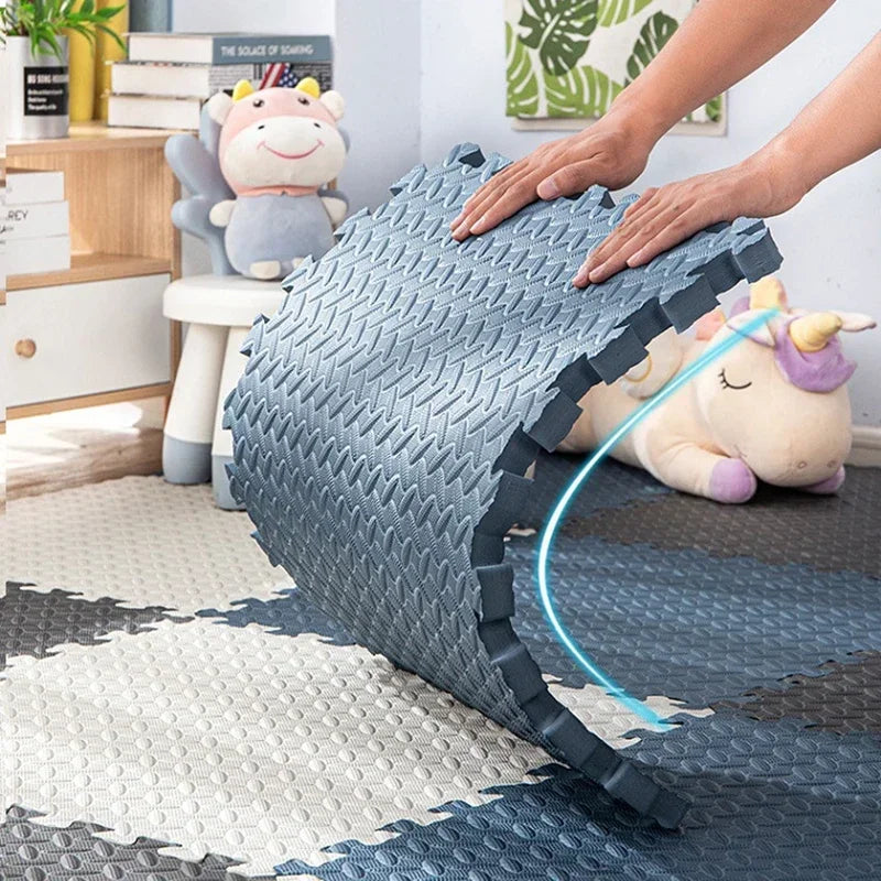 EVA Foam Interlocking Floor Mat Tiles – 30x30cm, Non-Slip