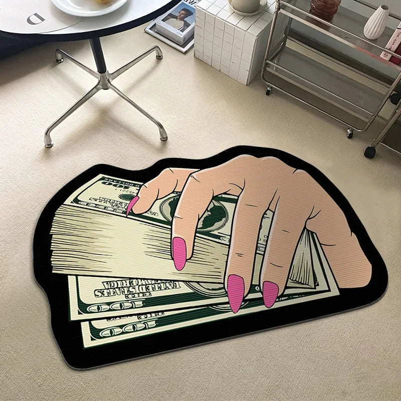 Money Stack Rug – Cash Bundle Floor Mat