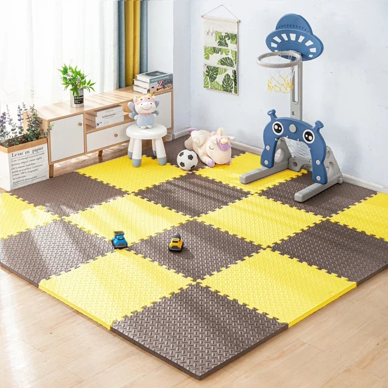 EVA Foam Interlocking Floor Mat Tiles – 30x30cm, Non-Slip
