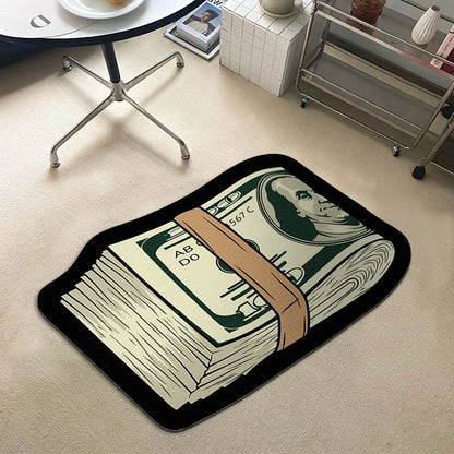 Money Stack Rug – Cash Bundle Floor Mat
