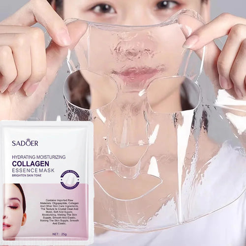 Collagen Anti-Wrinkle Facial Sheet Mask – Hydrating & Brightening