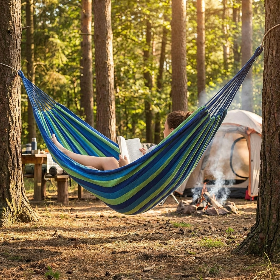 Canvas Camping Hammock