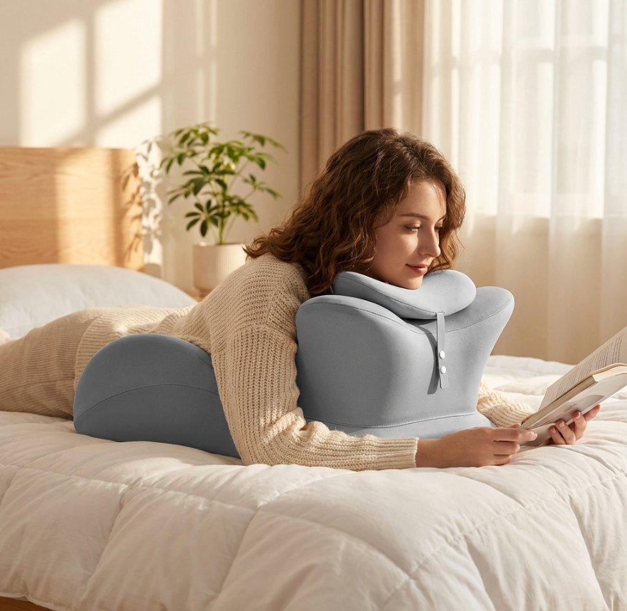 Memory Foam Pillow with Slow Rebound Support