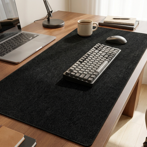 Linen Desk Mat – Waterproof, Anti-Slip & Heat Resistant