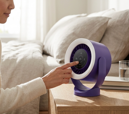 USB Desktop Fan - With Wall Mount