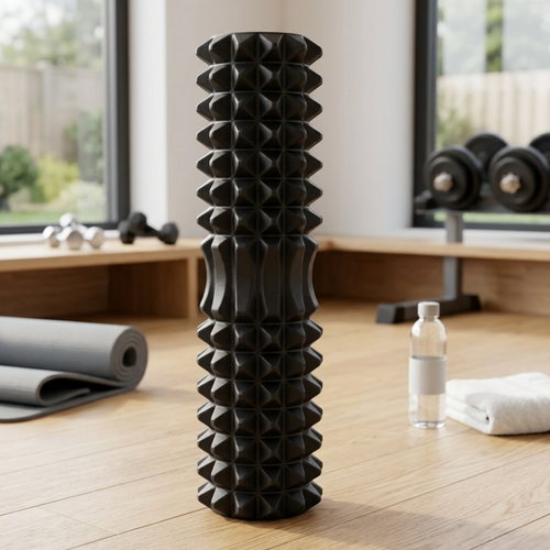 EVA Yoga Foam Roller for Muscle Recovery & Pilates – Deep Tissue Massage, Back & Leg Relief, Gym & Home Fitness Tool