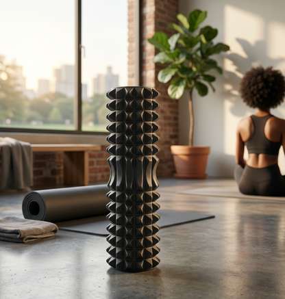 EVA Yoga Foam Roller for Muscle Recovery & Pilates – Deep Tissue Massage, Back & Leg Relief, Gym & Home Fitness Tool