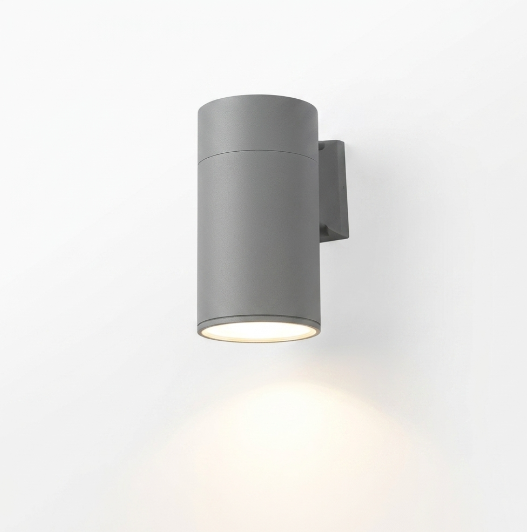Outdoor Wall Light LED Waterproof IP65 Up Down Porch Lamp Aluminum Black Grey 12W Terrace Garden