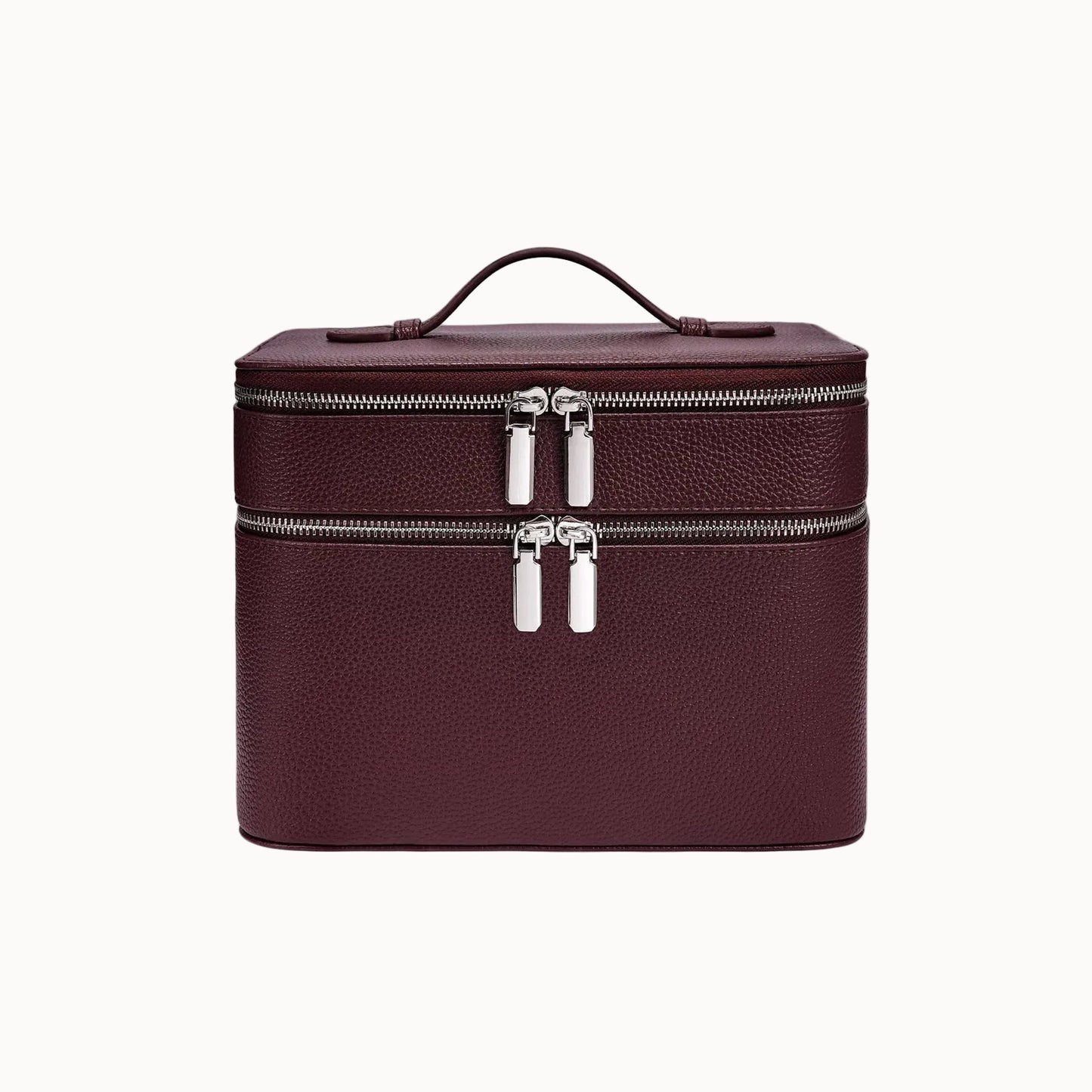 Double-Layer PU Makeup & Cosmetic Bag