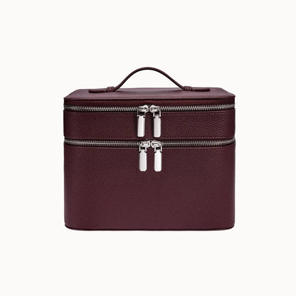 Double-Layer PU Makeup & Cosmetic Bag