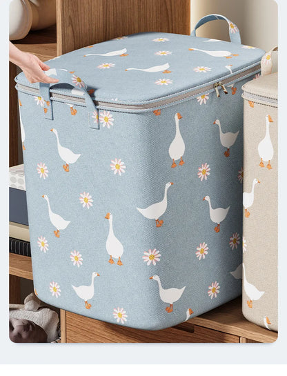 Large Foldable Storage Bag for Quilts, Clothes & Moving