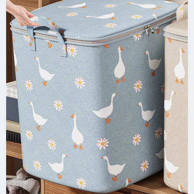 Large Foldable Storage Bag for Quilts, Clothes & Moving
