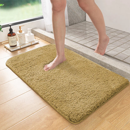 Fluffy Non-Slip Bathroom Mat – Absorbent Shaggy Rug for Bath, Shower & Entrance