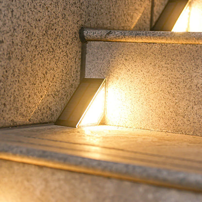 Solar LED Step Lights 8-Pack – IP67 Waterproof Outdoor Stair & Deck Lights for Yard, Patio, Pathway & Garden