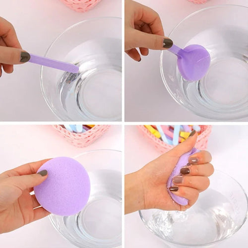 Compressed Facial Cleansing Sponge Set, 36 Pack with Storage Box