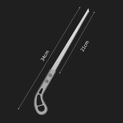 SK5 Steel Handsaw with Wooden Handle | 340mm Garden & Woodworking Saw