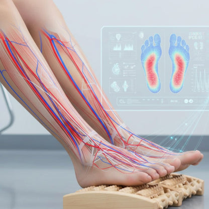 Wooden Foot Massage Roller