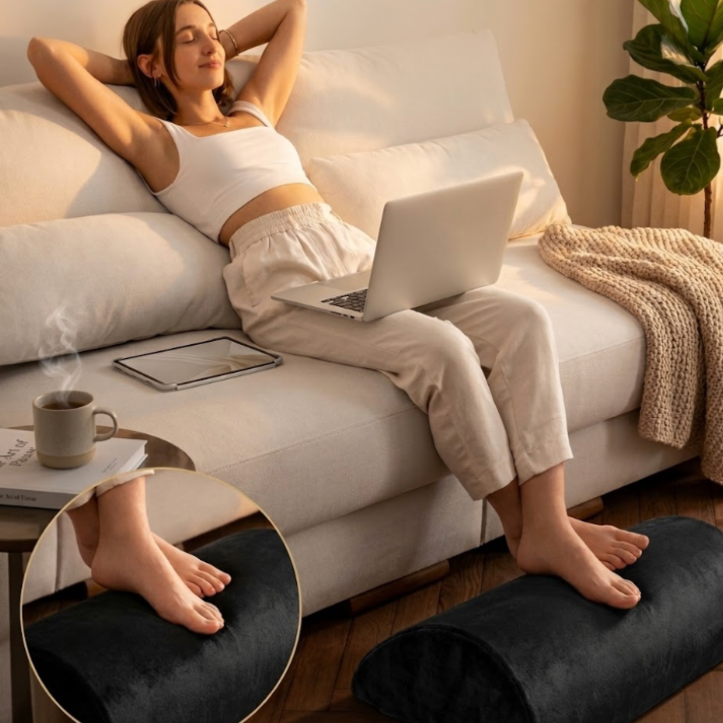 Memory Foam Foot Rest