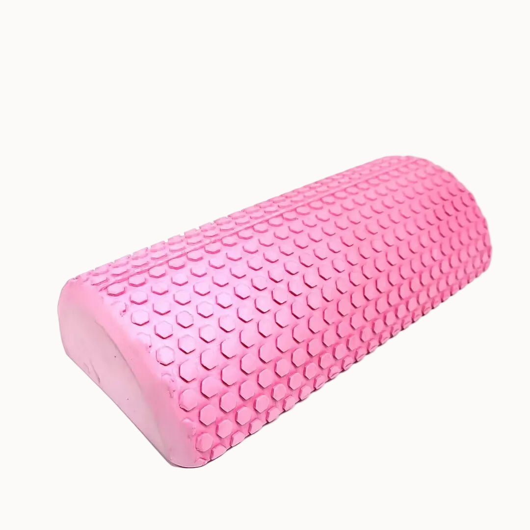 Solid Semicircular Foam Roller 30cm x 7.5cm
