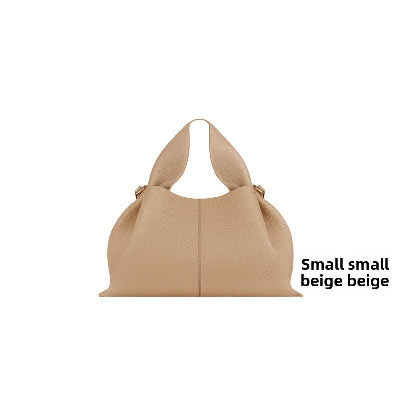 Dumpling Shoulder Bag - Genuine Leather
