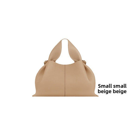 Dumpling Shoulder Bag - Genuine Leather